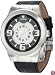 Croton Men's CN307262BSSS Stainless Swiss Black Alligator Strap Watch