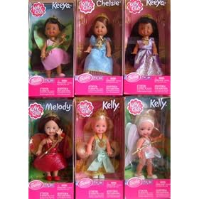 Click here to buy Barbie Kelly Club - Dream Club - Set of 6 Kelly Dolls From Canada - Includes Kelly X 2, Chelsie,... by Barbie.