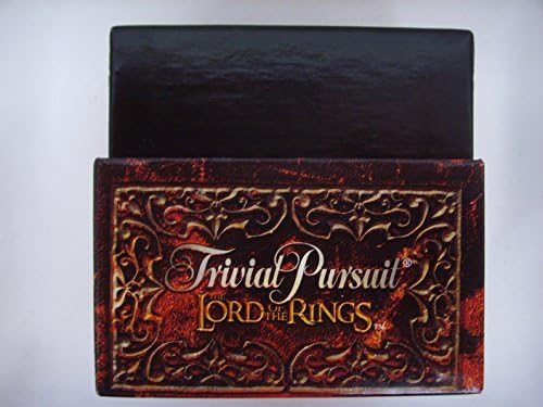 Trivial Pursuit Subsidiary Card Set for use with the Master Game ; Lord of the Rings