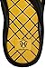 Greg Michaels Mens Flip Flops Slide Slippers - Sport Comfortable for Home Beach Walking Light Weight (11, Black/Yellow)