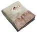 Baby : Cloud b Velvet Toddler Blanket - Sage Velvet with Brown Pear Trim