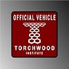 TORCHWOOD DR WHO CAPTAIN JACK PARKING DECAL STICKER 4"