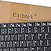 Eathtek Replacement Keyboard for HP Compaq Presario CQ61 G61 G61-100 G61-200 G61-300 CQ61-200 CQ61-100 CQ61-300 Series Black US Layout, Compatible Part Number 517865-001