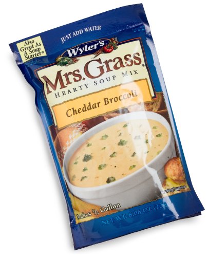 Mrs. Grass Cheddar Broccoli Soup Mix, 8.06-Ounce Packages (Pack of 8) by Cheddar Soup Mixes
