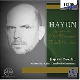 Haydn: Symphonies Nos. 31, 72 & 73 [Hybrid SACD] CD