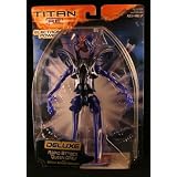 RAPID ATTACK QUEEN DREJ w/ Battle Action Sounds TITAN A.E. Deluxe Electronic Power 2000 Action Figure