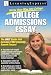 Write Your Way into College: College Admissions Essay