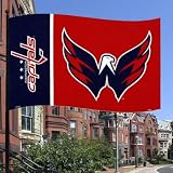 NHL Washington Capitals Flag with Grommetts (3 x 5-Feet)
