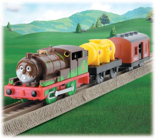 Childrens Toyshop  Toys : Tomy Track Master Chocolate Crunch Percy Engine