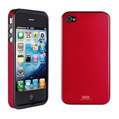 Artwizz SeeJacket Alu f�r iPhone 4/4S, weinrot