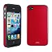 Artwizz SeeJacket Alu f�r iPhone 4/4S, weinrot