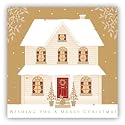 Festive Welcome - 10 Cancer Research UK Charity Christmas Cards - All profits go towards our life-saving work