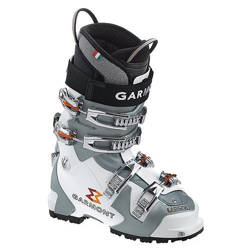 Garmont Women's Luster Ski Boot (White/Blue Pearl, 23.5 Mondo)