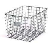 Spectrum Diversified 47870 Storage Basket, Small, Chrome