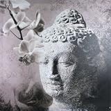 Orchid Buddha Wall Canvas Wall Hanging