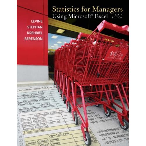 Statistics for Managers using MS Excel (6th Edition)