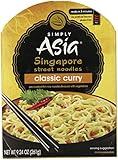 Simply Asia Singapore Street Noodles, Classic Curry, 9.24 Ounce (Pack of 6)