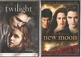 Twilight & Twilight New Moon (both Movies) 1 & 2 in the Saga