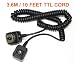 3.6M /10 FEET E-TTL Off-Camera Shoe Cord for Canon DSLR Flash 580EX II 550EX Canon 430EX II Canon 420EX 380EX replaces OC-E3b