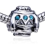Search : Blue Crystals Pattern European Charm Bead Bracelet - Pandora & Fit