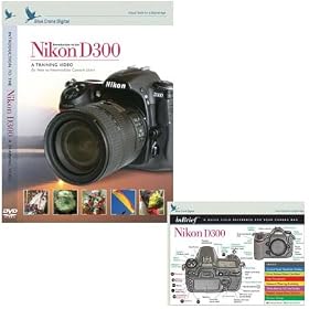 Click here to buy Blue Crane Combo with DVD, Introdution to the Nikon D300 Digital SLR Camera, and inBrief... by Blue Crane.