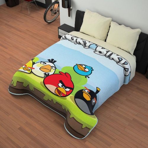 Angry Birds Throw Blankets