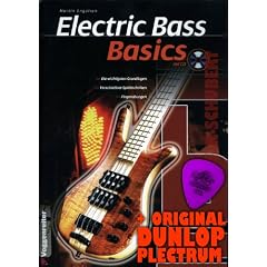 Electric Bass Basics (+CD) inkl. Plektrum - Die wichtigsten Grundlagen, verschiedene Spieltechniken und Finger�bungen (broschiert) von Martin Engelien (Noten/Sheetmusic)