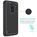 LG K8 Case, LG Escape 3 Case, LG Phoenix 2 Case, OEAGO [Shockproof] [Impact Protection] Hybrid Dual Layer Defender Protective Case Cover for LG K8 / LG Escape 3 / LG Phoenix 2 - Black