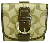 Coach Soho Signature French Purse Brown Wallet