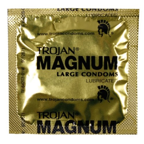 Trojan MAGNUM Lubricated: 100-Pack of Condoms Trojan MAGNUM Lubricated: 100-Pack of Condoms