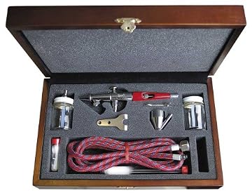 Paasche VLST-PRO Double Action Airbrush in Wood Case