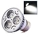 E27 3w 3 LED Light Bulb (pure white)