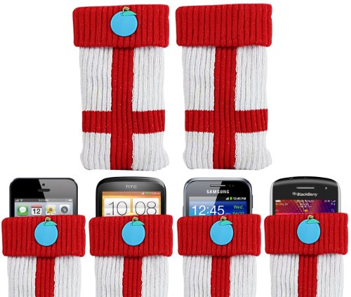 iTALKonline UNIVERSAL ST GEORGE Sock Case Cover Pouch With Detachable Strap Nokia Lumia 720 iTALKonline UNIVERSAL ST GEORGE Sock Case Cover Pouch With Detachable Strap Nokia Lumia 720