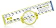 Deluxe Color-coded Rotating Azimuth Navigation Plotter