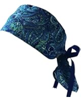 Womens Pony Tail Surgical Scrub Hat, Cap, Many Fabric Choices