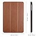 Inateck iPad Mini 3/2/1 Case - iPad Mini 3 Leather Case, iPad Mini 2 Leather Cover, iPad Mini Case, with Magnetic Auto Sleep Wake-up Function, Brown
