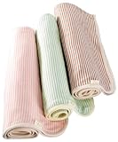Tadpoles Organic Cotton Double Layer Receiving Blanket (Cocoa)
