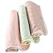 Tadpoles Organic Cotton Double Layer Receiving Blanket, Cocoa