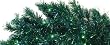 9' x 10" Pre-Lit Shimmering Peacock Color Theme Christmas Tinsel Garland