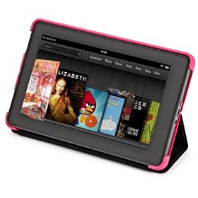 Buy Kindle Fire Lightweight MicroShell Folio Cover by Marware, Pink by Marware