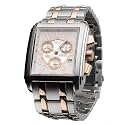 Haas & Cie. Herrenuhr RASMUS Bicolor Chronograph MFH416OWA