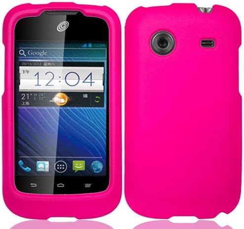 ZTE Whirl Z660G Hard Case Snap On Protector Cover - Hot Pink