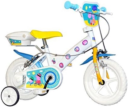 Peppa Pig Bicycle White 12 by Jelly Duck