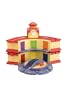 Chuggington LC56803 - Doppeldecker Ringlokschuppen Holz Sortiment
