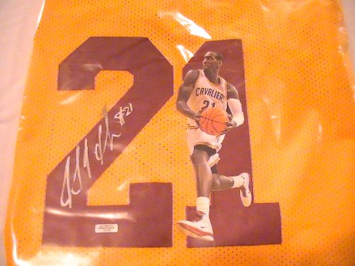 JJ HICKSON SIGNED AUTOGRAPHED JERSEY CLEVELAND CAVALIERS COA + HOLOGRAM