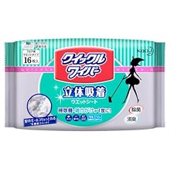 クイックルワイパー 立体吸着ウェットシート 16枚入
