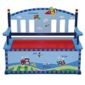 Levels of Discovery - Gettin' Around Bench Seat with Storage - Blue