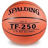 SPALDING WOMENS & YOUTH OFFICIAL SIZE, 28.5 &acute; COMP. LEATHER BASKETBALL - B0000AV92C