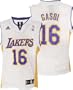 Pau Gasol Youth Jersey: adidas White Replica #16 Los Angeles Lakers Jersey
