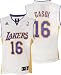 Pau Gasol Youth Jersey: adidas White Replica #16 Los Angeles Lakers Jersey - Large (14-16)